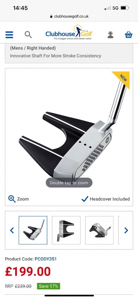 gumtree odyssey putter